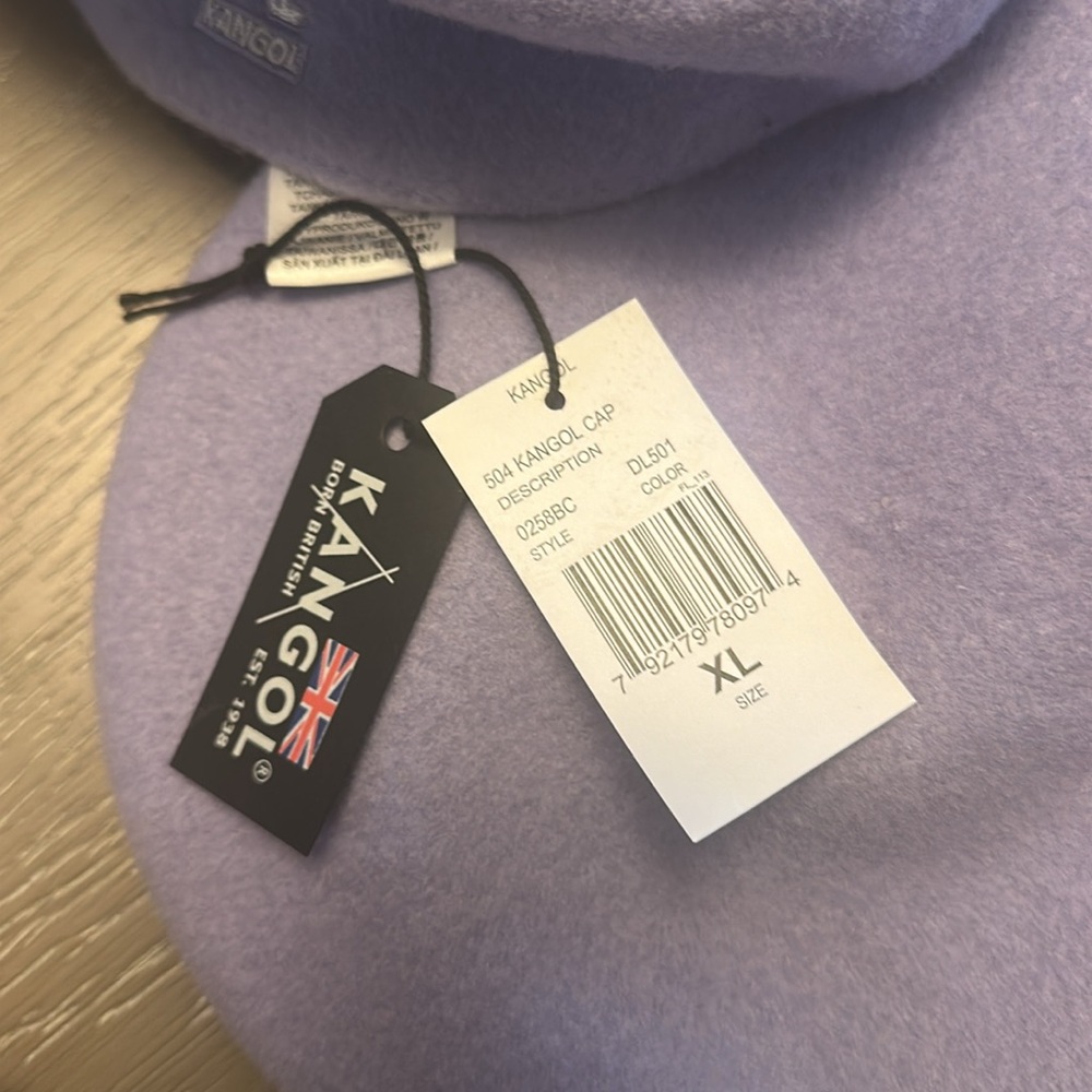 Kangol hat brand new with tags lavender 
The wool 504 - Picture 3 of 4
